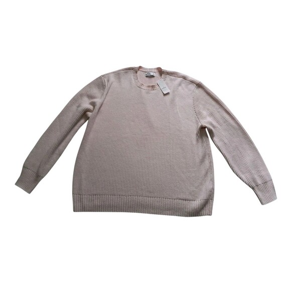 NWT Hollister Sweater Women's Small Soft Pink Slouchy Cozy‎ Oversized Crew Neck - Picture 1 of 9